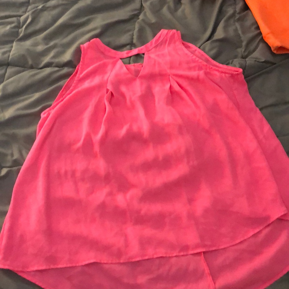 Pink blouse